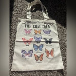 Taylor Swift Eras Tour Concert Merchandise Tote Bag
